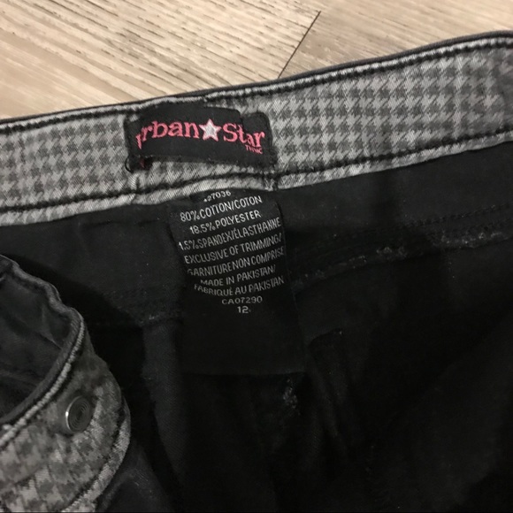 Urban Star Black Denim Jeans - Picture 2 of 3